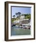 The Harbour in Polperro in Cornwall, England, United Kingdom, Europe-David Clapp-Framed Photographic Print