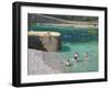 The Harbour,Looe,2018-Andrew Macara-Framed Giclee Print