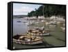 The Harbour, Minehead, Somerset, England, United Kingdom-Chris Nicholson-Framed Stretched Canvas