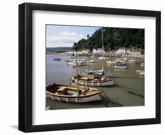The Harbour, Minehead, Somerset, England, United Kingdom-Chris Nicholson-Framed Photographic Print