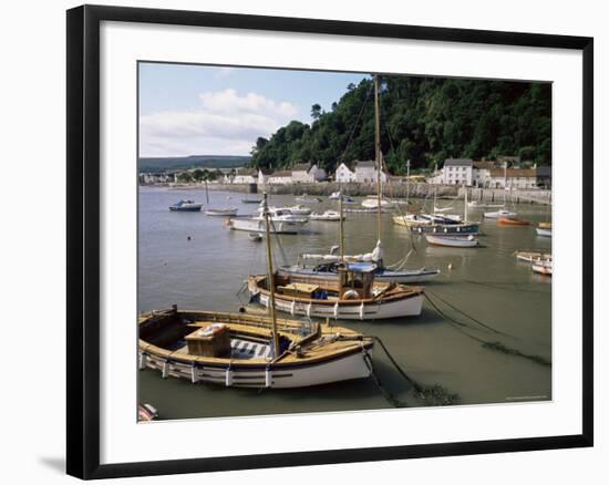 The Harbour, Minehead, Somerset, England, United Kingdom-Chris Nicholson-Framed Photographic Print