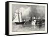The Harbour-Mouth, Cobourg, Canada, Nineteenth Century-null-Framed Stretched Canvas