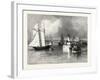 The Harbour-Mouth, Cobourg, Canada, Nineteenth Century-null-Framed Giclee Print