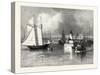 The Harbour-Mouth, Cobourg, Canada, Nineteenth Century-null-Stretched Canvas