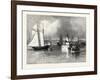 The Harbour-Mouth, Cobourg, Canada, Nineteenth Century-null-Framed Giclee Print