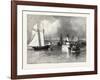 The Harbour-Mouth, Cobourg, Canada, Nineteenth Century-null-Framed Giclee Print