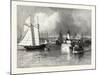 The Harbour-Mouth, Cobourg, Canada, Nineteenth Century-null-Mounted Giclee Print