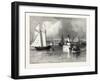 The Harbour-Mouth, Cobourg, Canada, Nineteenth Century-null-Framed Giclee Print