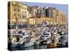 The Harbour, Nice, Cote d'Azur, Alpes-Maritimes, Provence, France-Guy Thouvenin-Stretched Canvas