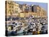 The Harbour, Nice, Cote d'Azur, Alpes-Maritimes, Provence, France-Guy Thouvenin-Stretched Canvas