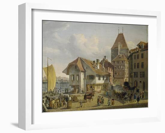 The Harbour of Basel-Konstantin Guise-Framed Giclee Print