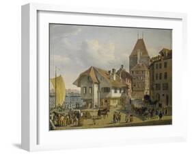 The Harbour of Basel-Konstantin Guise-Framed Giclee Print