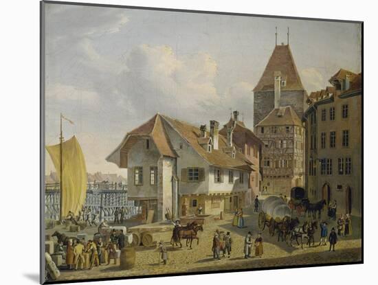The Harbour of Basel-Konstantin Guise-Mounted Giclee Print