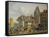 The Harbour of Basel-Konstantin Guise-Framed Stretched Canvas