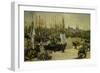 The Harbour of Bordeaux, 1871-Edouard Manet-Framed Giclee Print