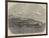 The Harbour of Callao, with the Peruvian Fleet-null-Framed Giclee Print