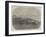 The Harbour of Callao, with the Peruvian Fleet-null-Framed Giclee Print