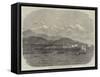 The Harbour of Callao, with the Peruvian Fleet-null-Framed Stretched Canvas