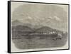 The Harbour of Callao, with the Peruvian Fleet-null-Framed Stretched Canvas