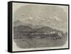 The Harbour of Callao, with the Peruvian Fleet-null-Framed Stretched Canvas