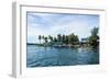 The Harbour of Koror, Palau, Central Pacific, Pacific-Michael Runkel-Framed Photographic Print