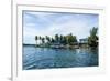 The Harbour of Koror, Palau, Central Pacific, Pacific-Michael Runkel-Framed Photographic Print