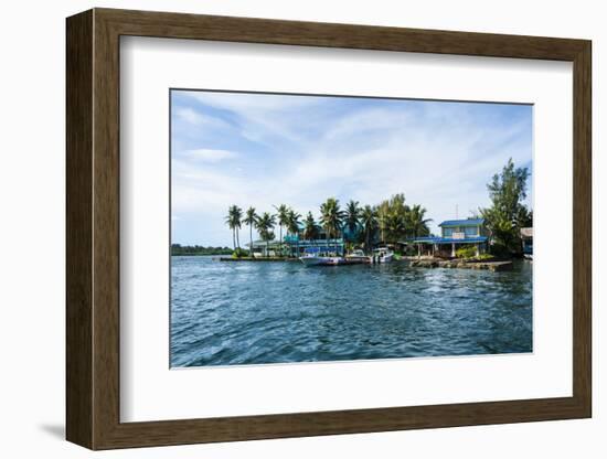 The Harbour of Koror, Palau, Central Pacific, Pacific-Michael Runkel-Framed Photographic Print