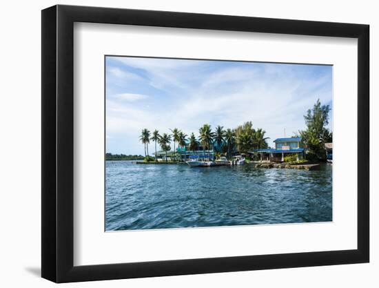 The Harbour of Koror, Palau, Central Pacific, Pacific-Michael Runkel-Framed Photographic Print