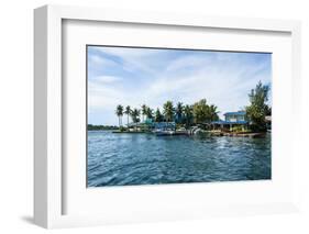 The Harbour of Koror, Palau, Central Pacific, Pacific-Michael Runkel-Framed Photographic Print