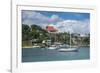 The harbour of Port Vila, Efate, Vanuatu, Pacific-Michael Runkel-Framed Photographic Print