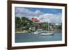 The harbour of Port Vila, Efate, Vanuatu, Pacific-Michael Runkel-Framed Photographic Print