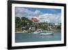 The harbour of Port Vila, Efate, Vanuatu, Pacific-Michael Runkel-Framed Photographic Print