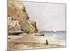 The Harbour of Sorrento, 1864 (W/C)-Henri-Joseph Harpignies-Mounted Giclee Print