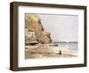 The Harbour of Sorrento, 1864 (W/C)-Henri-Joseph Harpignies-Framed Giclee Print