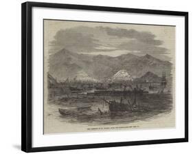 The Harbour of St Thomas after the Earthquake-null-Framed Giclee Print