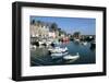 The Harbour, Padstow, Cornwall, England, United Kingdom-Charles Bowman-Framed Premium Photographic Print