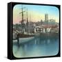 The Harbour, Penzance, Cornwall, Late 19th or Early 20th Century-null-Framed Stretched Canvas