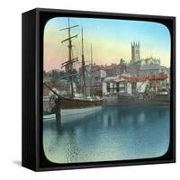 The Harbour, Penzance, Cornwall, Late 19th or Early 20th Century-null-Framed Stretched Canvas