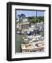 The Harbour, Polperro, Cornwall, England, United Kingdom, Europe-David Clapp-Framed Photographic Print