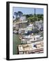 The Harbour, Polperro, Cornwall, England, United Kingdom, Europe-David Clapp-Framed Photographic Print