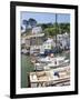 The Harbour, Polperro, Cornwall, England, United Kingdom, Europe-David Clapp-Framed Photographic Print