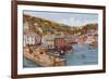 The Harbour, Polperro-Alfred Robert Quinton-Framed Giclee Print