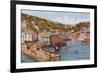 The Harbour, Polperro-Alfred Robert Quinton-Framed Giclee Print