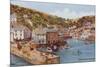 The Harbour, Polperro-Alfred Robert Quinton-Mounted Giclee Print