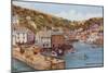 The Harbour, Polperro-Alfred Robert Quinton-Mounted Giclee Print