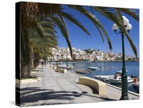 The Harbour, Sitia, Lasithi Region, Crete, Greek Islands, Greece, Europe-Stuart Black-Stretched Canvas