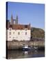 The Harbour, St. Andrews, Fife, Scotland, United Kingdom-Michael Jenner-Stretched Canvas