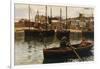 The Harbour, St.Ives, Cornwall-William Henry Bartlett-Framed Giclee Print