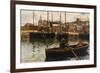 The Harbour, St.Ives, Cornwall-William Henry Bartlett-Framed Giclee Print