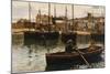 The Harbour, St.Ives, Cornwall-William Henry Bartlett-Mounted Giclee Print